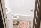 White Runner Rug for Bathroom Cute Bath Mat