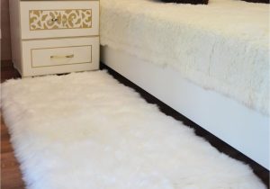 White soft Fluffy area Rug Premium Faux Sheepskin Fur Rug White 2 3×5 Feet Best Extra Long Shag Pile Carpet for Bedroom Floor sofa soft Fur area Rug