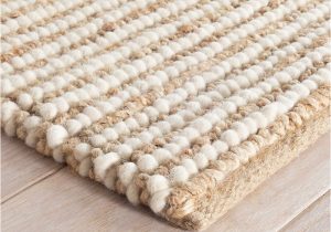 Wool and Jute area Rug Twiggy Natural Woven Wool/jute Rug Annie Selke