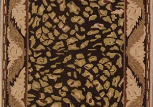 Wool Animal Print area Rugs Amazon Animal Print Hand Tufted Leopard Tiger Green