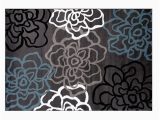 World Rug Gallery Contemporary Modern Floral Flowers area Rug World Rug Gallery Alpine Contemporary Modern Floral Flowers Rug