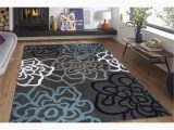 World Rug Gallery Contemporary Modern Floral Flowers area Rug World Rug Gallery Casual Accent Polypropylene Transitional Rug …