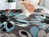 World Rug Gallery Contemporary Modern Floral Flowers area Rug World Rug Gallery Contemporary Modern Flowers area Rug