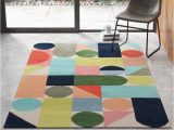Wright Hand Tufted Wool Blue Green area Rug Blue/green/orange Tufted Wool area Rug & Reviews Allmodern