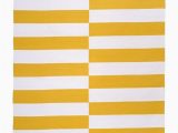Yellow and White Striped area Rug Divisadero Rug — Pattern society