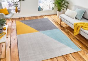 Yellow Gray Blue Rug Vancouver 18487 Grey Blue Yellow Rugs