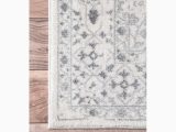 Youati Floral Ivory Gray Cream area Rug Nuloom 6 X 9 Ivory Oval Indoor Floral/botanical Vintage area Rug …