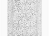 Youati Floral Ivory Gray Cream area Rug Nuloom Odell Distressed Persian Ivory 8 Ft. X 10 Ft. area Rug …