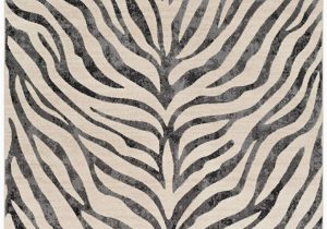 Zebra Print area Rug 8×10 Rugs City Cr613 Taupe area Rug In 2020