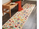Zosia Hand Tufted Wool Ivory area Rug Nourison Vivid Hand-tufted Floral Wool area Rug